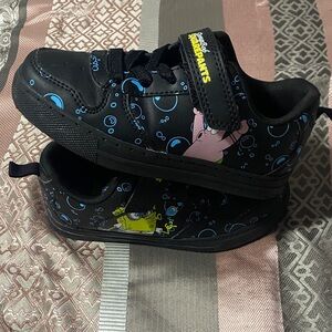 SpongeBob SquarePants Kids Black and Blue Sneakers